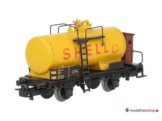 Marklin H0 314 S 02 Ketelwagen Shell van de DB uit 1949 - Modeltreinshop