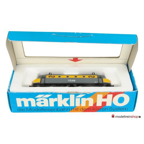 Marklin H0 3324 V1 Electrische Locomotief NS Serie 1100 Botsneus 1139 - Modeltreinshop