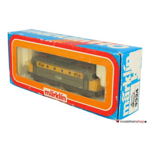 Marklin H0 3324 V1 Electrische Locomotief NS Serie 1100 Botsneus 1139 - Modeltreinshop