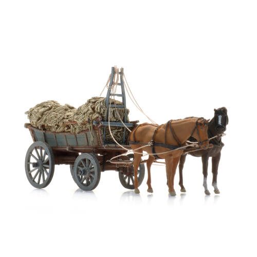 Artitec H0 387.620 Noord-Europese hooiwagen beladen kant en klaar - Modeltreinshop