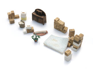 Artitec H0 387.630 Verhuisdozen en inboedel - Modeltreinshop