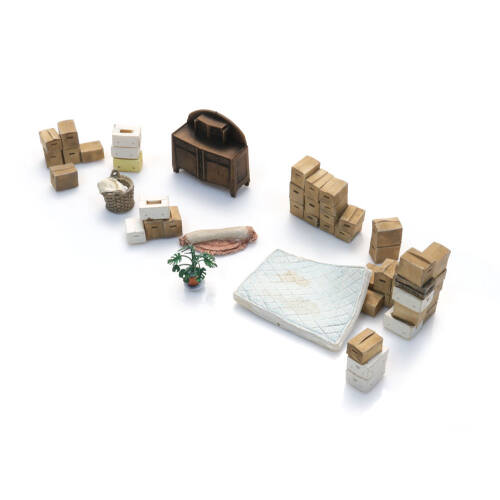 Artitec H0 387.630 Verhuisdozen en inboedel - Modeltreinshop