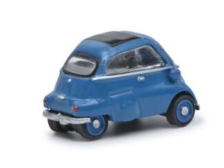 Schuco H0 26699 BMW Isetta blauw - Modeltreinshop