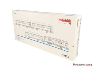Marklin H0 42353 Personenrijtuigenset Höllental-Bahn - Modeltreinshop
