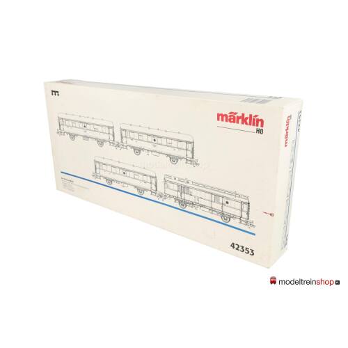 Marklin H0 42353 Personenrijtuigenset Höllental-Bahn - Modeltreinshop