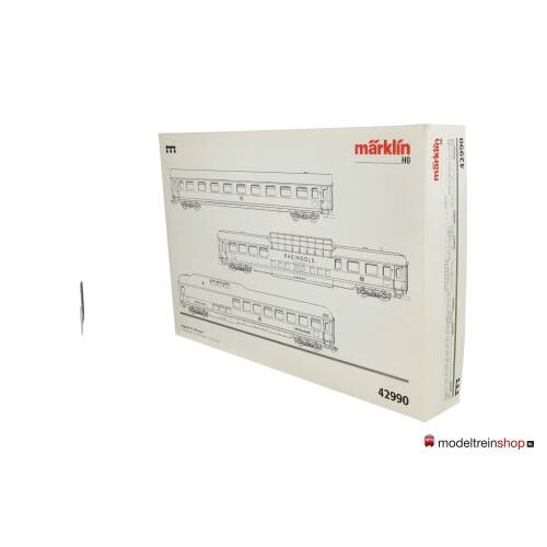 Marklin H0 42990 Rijtuigset Rheingold - Modeltreinshop