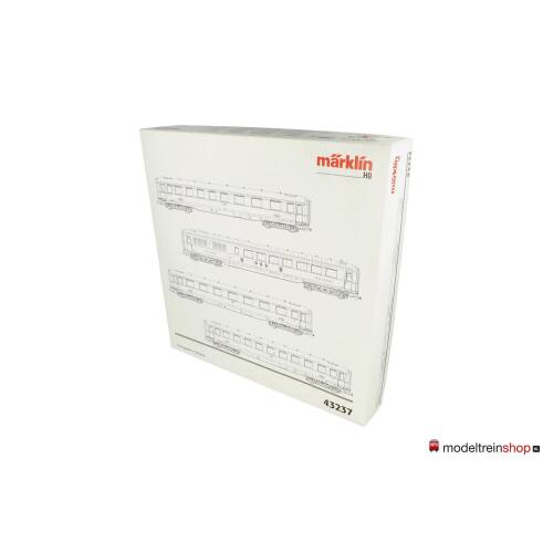 Marklin H0 43237 4-delig sneltreinrijtuigen Rheingold - Modeltreinshop