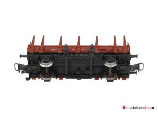 Marklin H0 Rongenwagen Kls / X05 der DB met boomstammen lading - Modeltreinshop