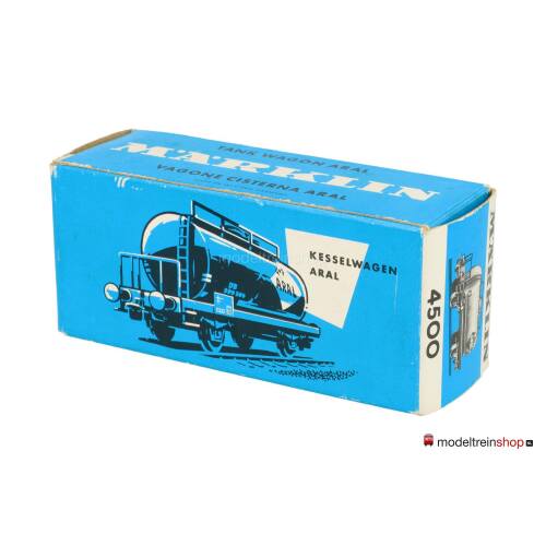 Marklin H0 4500 V08 Ketelwagen Aral - Modeltreinshop
