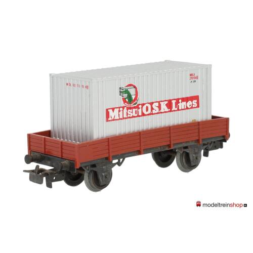 Marklin H0 4503 Lageboordwagen met (Walthers container 20') Mitsui O.S.K. Lines - Modeltreinshop