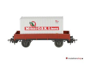 Marklin H0 4503 Lageboordwagen met (Walthers container 20') Mitsui O.S.K. Lines - Modeltreinshop