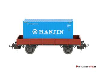 Marklin H0 4503 Lageboordwagen met (Walthers container 20') Hanjin - Modeltreinshop