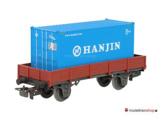 Marklin H0 4503 Lageboordwagen met (Walthers container 20') Hanjin - Modeltreinshop