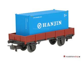 Marklin H0 4503 Lageboordwagen met (Walthers container 20') Hanjin - Modeltreinshop