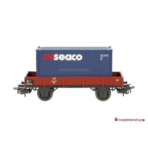 Marklin H0 4503 Lageboordwagen met (Walthers container 20') Ge Seaco - Modeltreinshop
