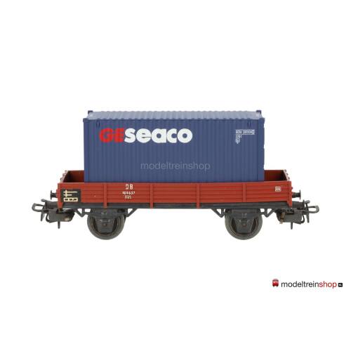 Marklin H0 4503 Lageboordwagen met (Walthers container 20') Ge Seaco - Modeltreinshop