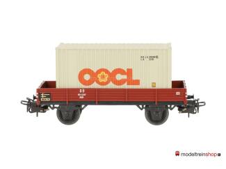 Marklin H0 4503 Lageboordwagen met (Walthers container 20') OOCL - Modeltreinshop