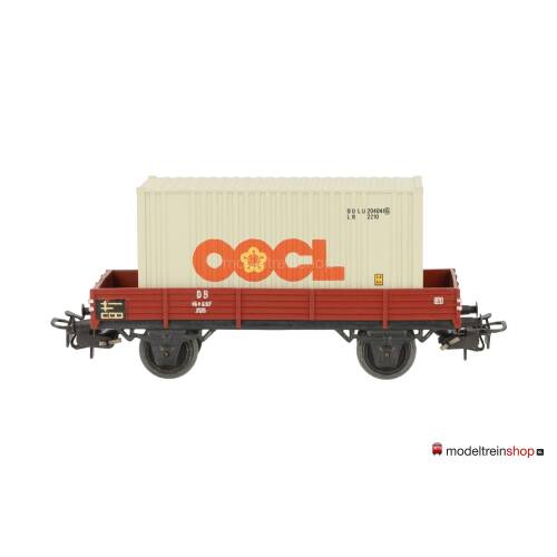 Marklin H0 4503 Lageboordwagen met (Walthers container 20') OOCL - Modeltreinshop