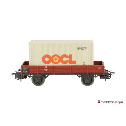 Marklin H0 4503 Lageboordwagen met (Walthers container 20') OOCL - Modeltreinshop
