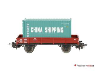 Marklin H0 4503 Lageboordwagen met (Walthers container 20') China Shipping - Modeltreinshop