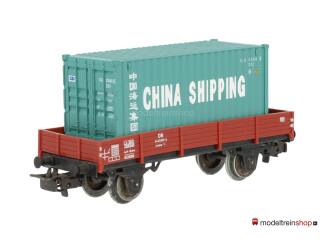 Marklin H0 4503 Lageboordwagen met (Walthers container 20') China Shipping - Modeltreinshop
