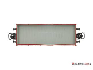 Marklin H0 4504 Lageboordwagen X 05 beladen met auto Ford M12 - Modeltreinshop