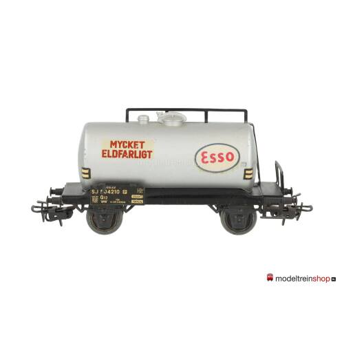 Marklin H0 4524 V07 Ketelwagen Esso MYCKET ELDFARLIGT SJ - Modeltreinshop