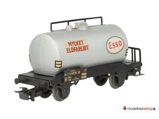 Marklin H0 4524 V07 Ketelwagen Esso MYCKET ELDFARLIGT SJ - Modeltreinshop