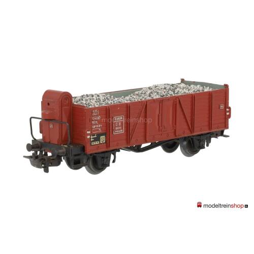 Marklin H0 4601 V3 Hogeboord Wagen Met Remhuisje en grind lading - Modeltreinshop