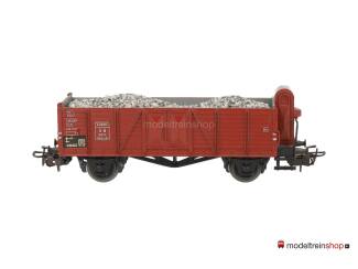 Marklin H0 4601 V3 Hogeboord Wagen Met Remhuisje en grind lading - Modeltreinshop