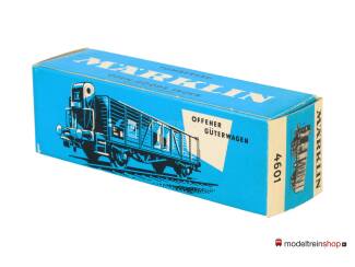 Marklin H0 4601 V3 Hogeboord Wagen Met Remhuisje en grind lading - Modeltreinshop