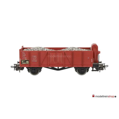 Marklin H0 4601 V4 Hogeboord Wagen Met Remhuisje en grind lading - modeltreinshop