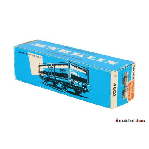 Marklin H0 4602 Open Goederenwagen Omm 52 / E 037 van de DB - Modeltreinshop