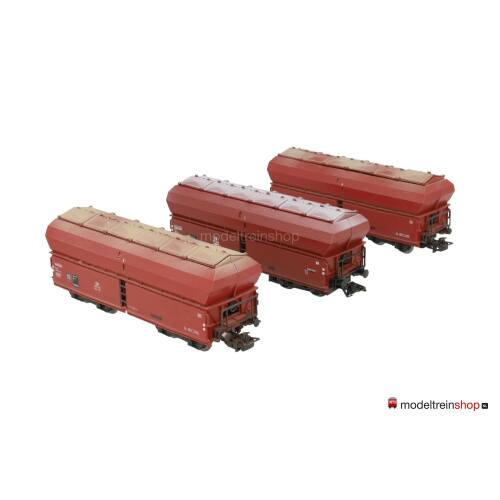 Marklin H0 46261 Set van drie klepdekselwagens van de DB - Modeltreinshop