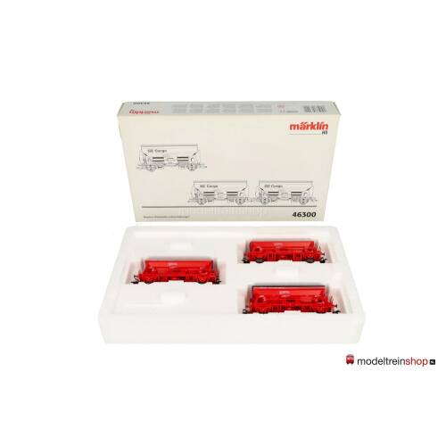 Marklin H0 46300 Set met drie zijlossers van de DB Cargo - Modeltreinshop