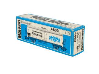 Marklin H0 4669 V1 Bier Wagen KULMBACHER REICHELBRÄU - Modeltreinshop