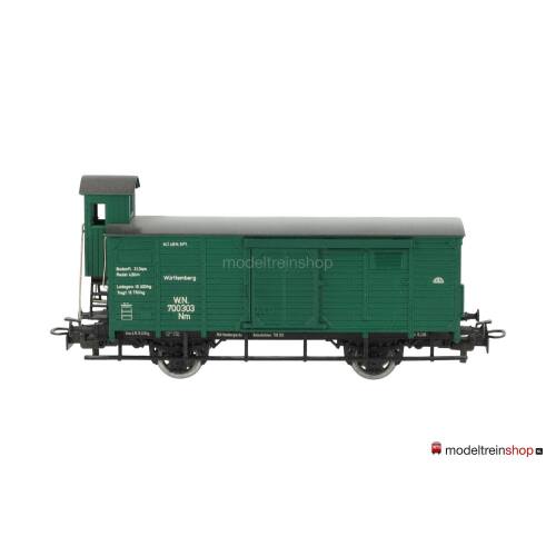 Marklin H0 4679 V01 Gesloten Goederenwagen met remhuisje Nm der K.W.St.E. - Modeltreinshop