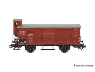Marklin H0 4695 V03 Gesloten goederenwagen met remhuisje G 10 van de DRG - Modeltreinshop