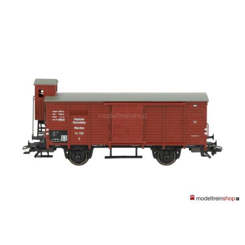 Marklin H0 4695 V03 Gesloten goederenwagen met remhuisje G 10 van de DRG - Modeltreinshop