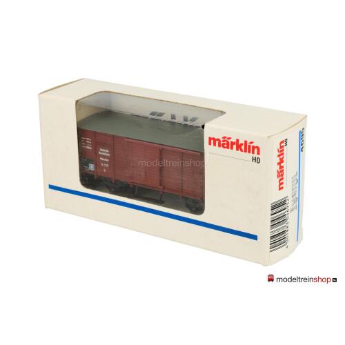 Marklin H0 4695 V03 Gesloten goederenwagen met remhuisje G 10 van de DRG - Modeltreinshop