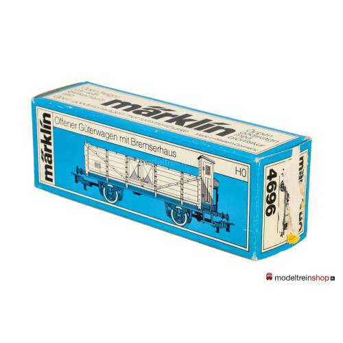 Marklin H0 4696 V1 Open goederenwagen met remhuisje - Modeltreinshop