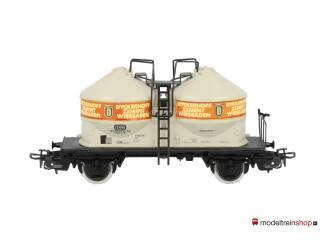 Marklin H0 4761 V02 Stofcontainerwagen - silowagen Ucs 908 van de DB - Modeltreinshop