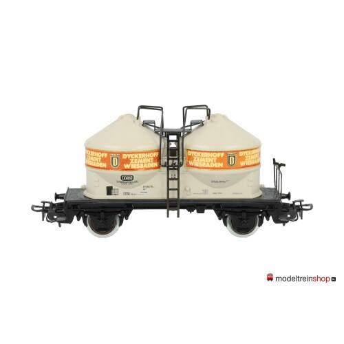 Marklin H0 4761 V02 Stofcontainerwagen - silowagen Ucs 908 van de DB - Modeltreinshop