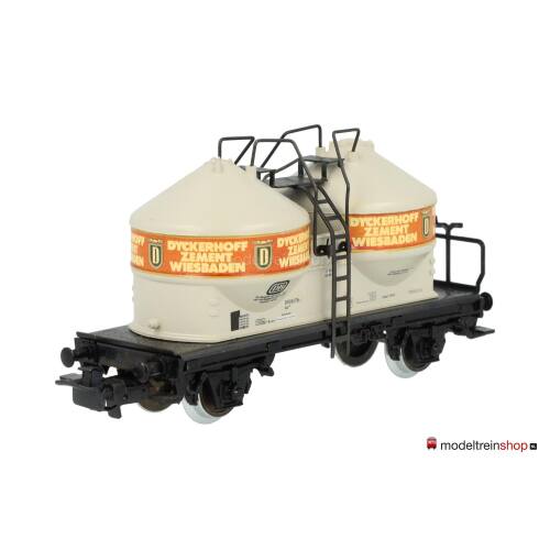 Marklin H0 4761 V02 Stofcontainerwagen - silowagen Ucs 908 van de DB - Modeltreinshop