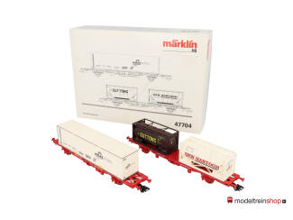 Marklin H0 47704 Set containerwagens "Rotterdam" - Modeltreinshop