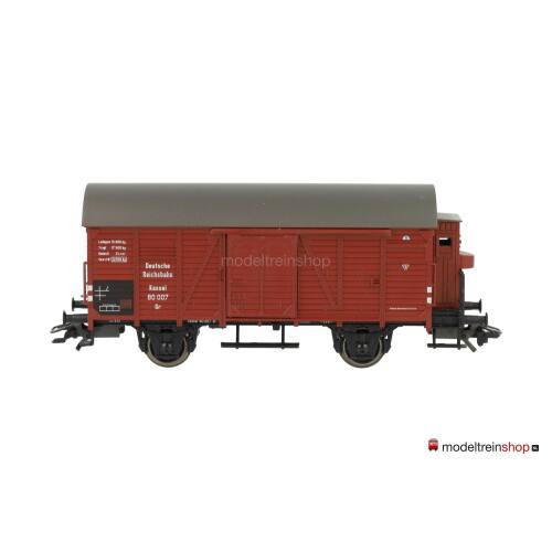 Marklin H0 48750 Gesloten goederenwagen met remhuisje Gr van de DRG - Modeltreinshop