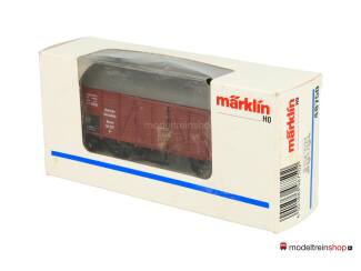 Marklin H0 48750 Gesloten goederenwagen met remhuisje Gr van de DRG - Modeltreinshop