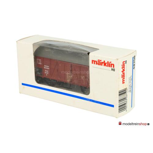 Marklin H0 48750 Gesloten goederenwagen met remhuisje Gr van de DRG - Modeltreinshop