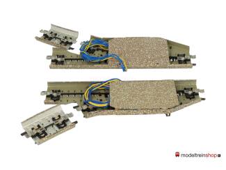 Marklin M Rail H0 5137 Rechte elektrische wissel set - Modeltreinshop