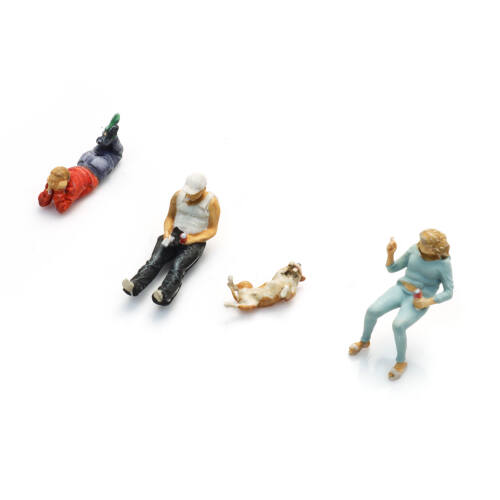 Artitec H0 5870124 Bankhangers - Modeltreinshop